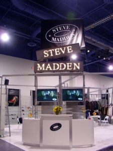 Steve Madden Exhibit at the MAGIC show
