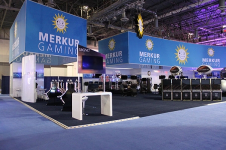 Merkur Gaming G2E Sands Convention Center Las Vegas 2014