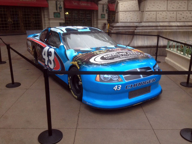 NASCAR Kiosk Car Display