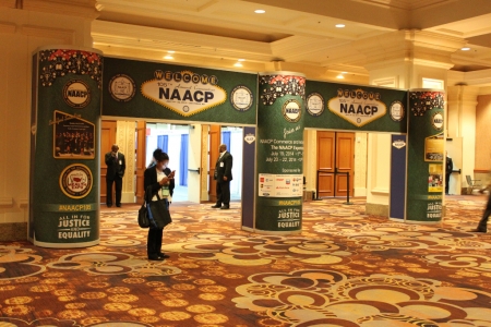 NAACP Show 2014 Entry Mandalay Bay Convention Center, Las Vegas Nevada