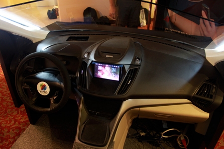 Wipro Car Simulator, CES2016