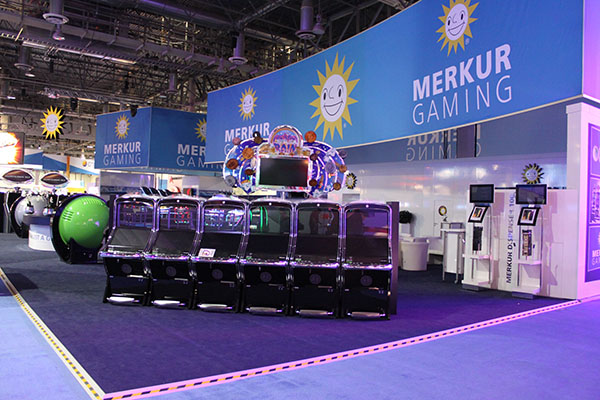 Merkur Gaming G2E Sands Convention Center Las Vegas 2014